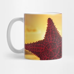 Starfish Under the Ocean Mug